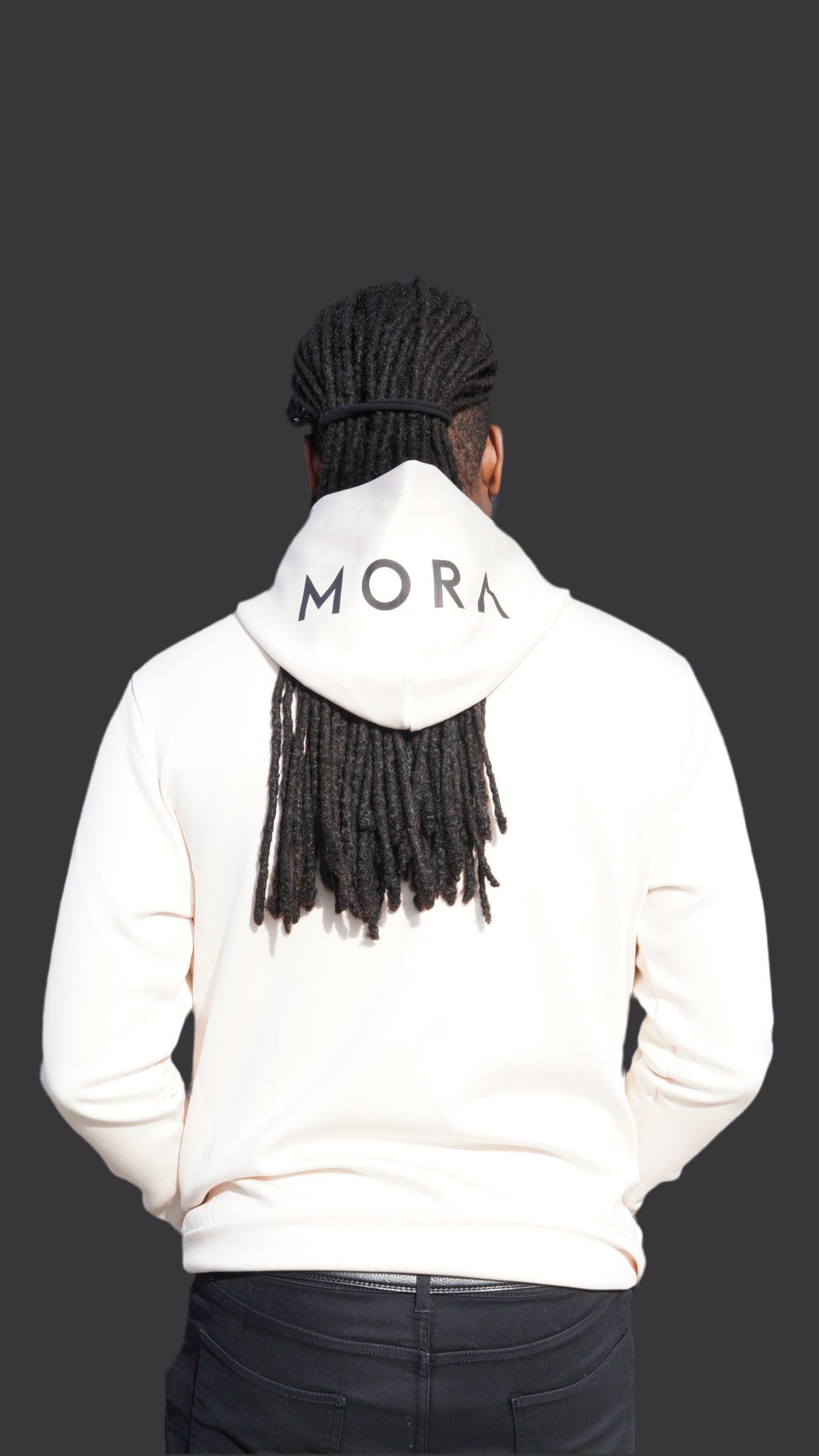 Gen 1 Open-Back Hoodie (Beige/Cream) unisex