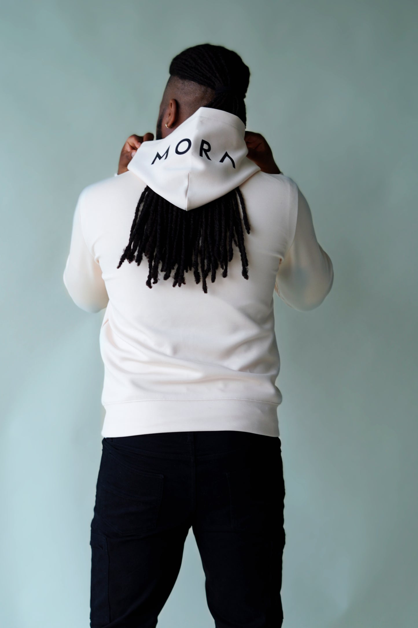 Gen 1 Open-Back Hoodie (Beige/Cream) unisex