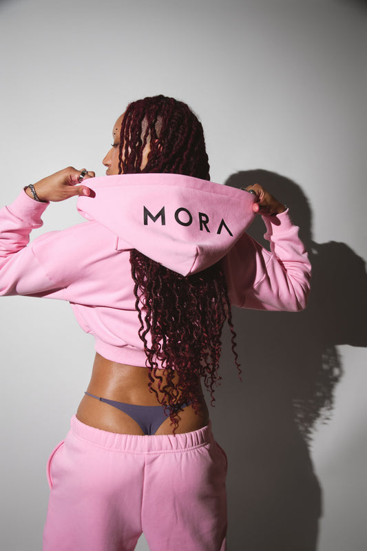 All Pink Open-Back Tracksuit
